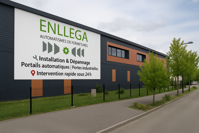 You are currently viewing ENLLEGA S.A.S | Automatisme de portail | Portes industrielles